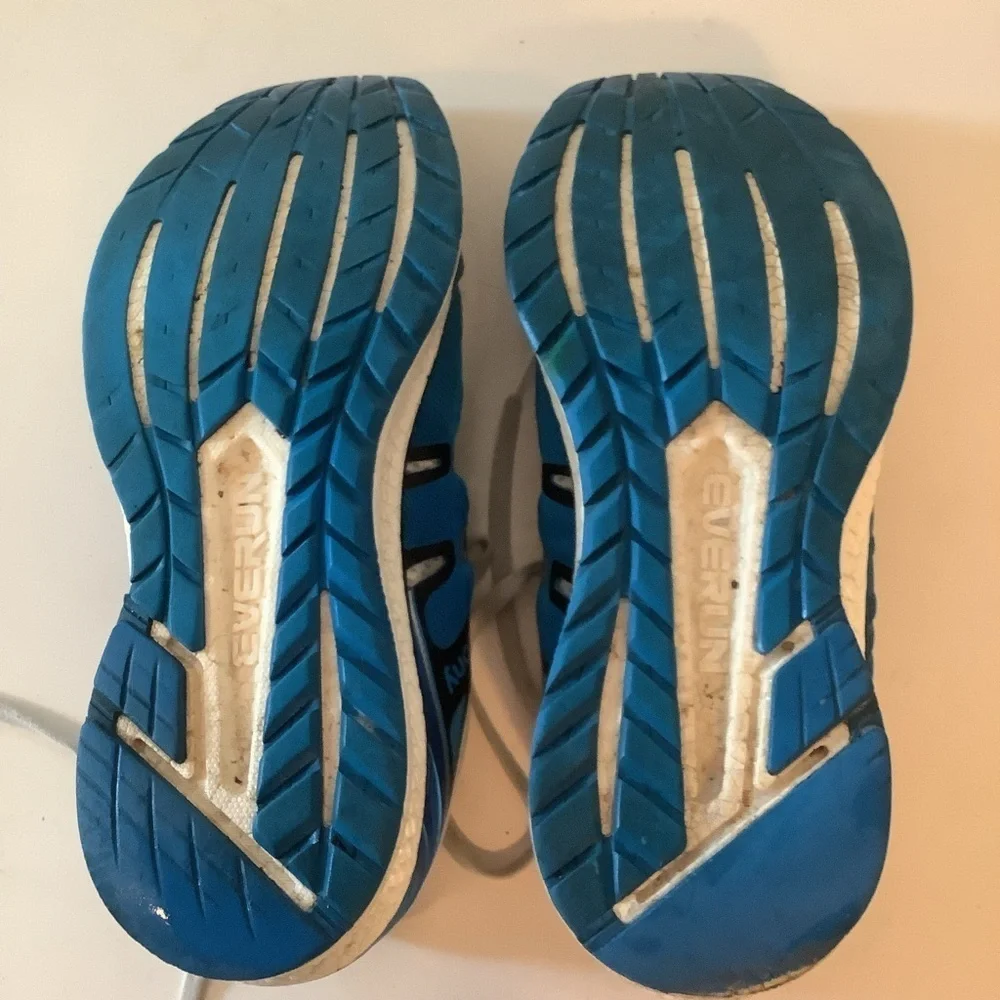 Saucony Freedom ISO Everun Running Shoes Men’s 8 Blue Stability Trainer